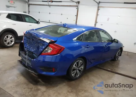 2018 Honda Civic Ex-T from USA, damaged, VIN JHMFC1F33JX033459